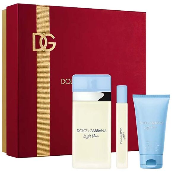 DOLCE & GABBANA Light Blue Variety Of Gift Set For Women 3pc - Picture 1 of 3